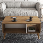 Salontafel Exxen Naturel/Wit