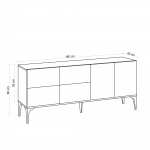 Dressoir Laika Naturel 180cm