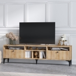 Tv-Meubel Robb Melamine Eiken