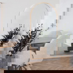 House Nordic Spiegel Madrid Aluminium Brass 90x180cm