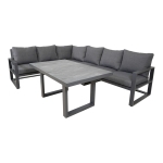 Lesli Living Loungehoekset Pina Colada Negro