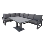 Lesli Living Loungehoekset Pina Colada Negro