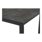 Lesli Living Tuintafel Murcia Negro 160x90cm