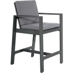 Lesli Living Barstoel Malibu Charcoal