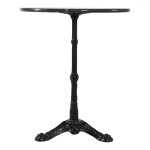 Lesli Living Tafel Marmer Grijs Ø60cm