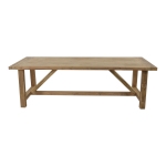 Lesli Living Tuintafel Castle Recycled Teak 240x100cm