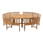 Lesli Living Tafel Teak Ø180x75cm