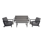 Lesli Living Loungebank Verona 3-Pers