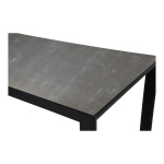 Lesli Living Tafel Mojito Ceramic Negro 160x90cm