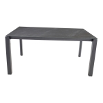 Lesli Living Uitschuifbare Tuintafel Mojito Ceramic Negro 160/220/280x100cm