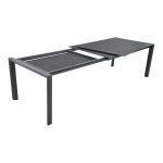 Lesli Living Uitschuifbare Tuintafel Mojito Ceramic Negro 160/220/280x100cm