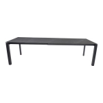 Lesli Living Uitschuifbare Tuintafel Mojito Ceramic Negro 160/220/280x100cm