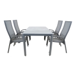 Lesli Living Tafel Castilla 2.0 Negro 160x90cm