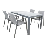 Lesli Living Tafel Castilla 2.0 Negro 160x90cm