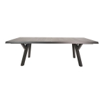 Lesli Living Tuintafel Castilla 2.0 Negro Exclusive  243x103cm