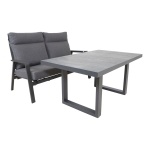 Lesli Living Lounge Tafel Hoog Prato 2.0 Negro 140x85cm