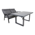 Lesli Living Lounge Tafel Hoog Prato 2.0 Negro 140x85cm