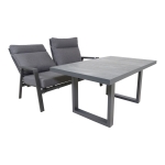 Lesli Living Lounge Tafel Hoog Prato 2.0 Negro 140x85cm