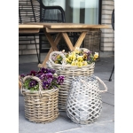 House Nordic Bloemenmand Caor Set van 4