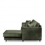 Rivièra Maison Chaise Longue Bank Kendall Velvet Donkergroen Rechts