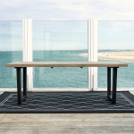 Rivièra Maison Tuintafel Bondi Beach Grijs 220cm