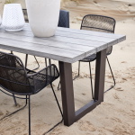 Rivièra Maison Tuintafel Bondi Beach Grijs 220cm