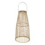 Lesli Living Lantaarn Anzu Naturel Met Led, S/2