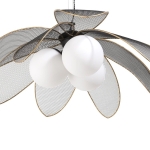 Coco Maison Hanglamp Magnolia Ø70cm 3-Lichts Zwart