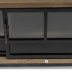 Rivièra Maison Tv-Meubel The Hoxton Bruin/Zwart 190cm