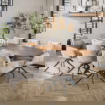 Armstoel Lounge Rich Zand - Giga Meubel