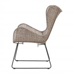 Rivièra Maison Vlinderstoel Portofino Outdoor Wicker Grijs