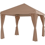 Lesli Living Paviljoen Yasumi 3x3Mtr Taupe