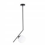 Hanglamp Dolunay Zwart/Wit