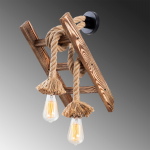 Wandlamp Erebos Hout