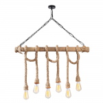 Hanglamp Erebos 6-Lichts Naturel