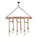 Hanglamp Erebos 6-Lichts Naturel