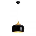 Hanglamp Berceste Drop Zwart/Goud