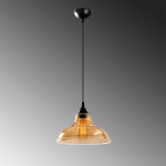 Hanglamp Dilberay Zwart Ø28cm