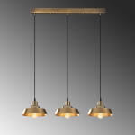 Hanglamp Berceste Ring 3-Lichts Goud