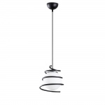 Hanglamp Elegance 1-Lichts Zwart