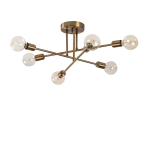 Hanglamp Flower Metaal Goud