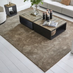 Rivièra Maison Vloerkleed Delfina Taupe 200x290cm