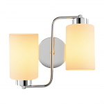 Wandlamp Balcova 2-Lichts Zilver