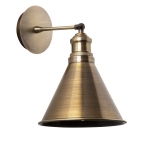 Wandlamp Berceste Long Metaal Goud