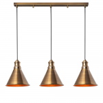 Hanglamp Sivani Triangle 3-Lichts Goud