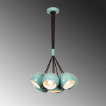 Hanglamp Sivani Cluster Turquoise