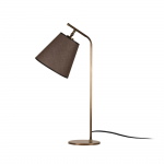 Bureaulamp Salihini Bruin/Goud