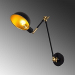 Wandlamp Sivani Zwart