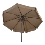 Lesli Living Parasol Libra Taupe Ø3Mtr