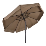 Lesli Living Parasol Libra Taupe Ø3Mtr